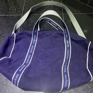 Morgan Stanley Navy Banker Wall Street Duffel Bag